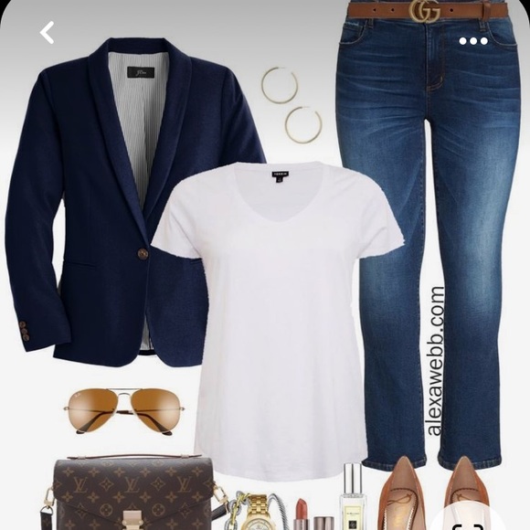 Navy Blue blazer Gap 0 - Picture 3 of 10